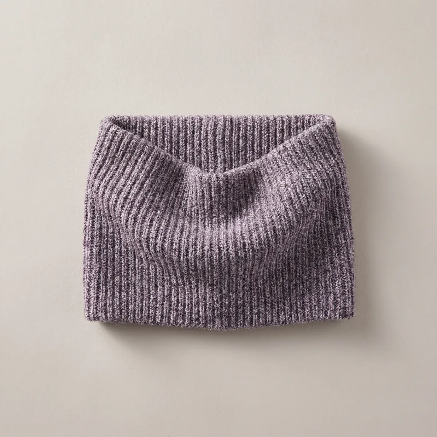 The Knitted Snood in Heather 