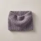 The Knitted Snood in Heather 